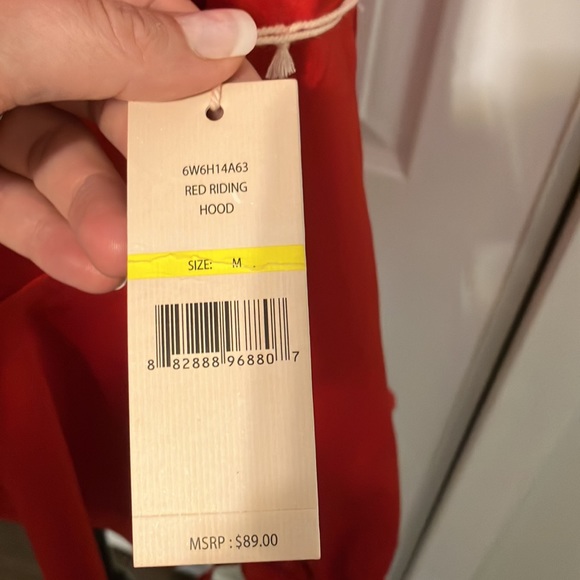 Nanette Lepore NWT satin peplum blouse - Picture 2 of 5